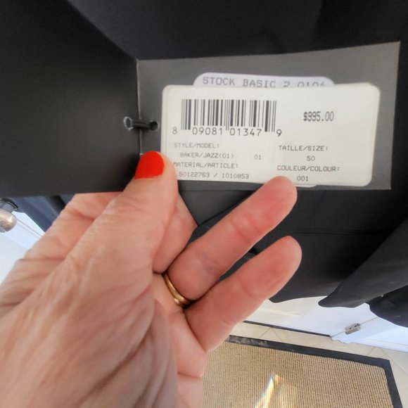 Hugo Boss Tuxedo New with Tags - NWT - size 50 - Picture 3 of 7